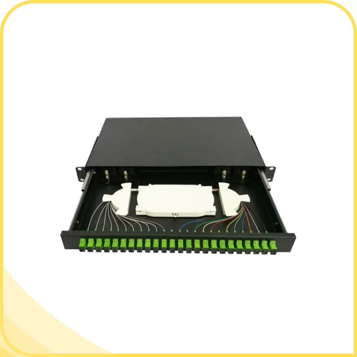24 port Optic Fibre Patch Panel HEIZKA HEAOU241