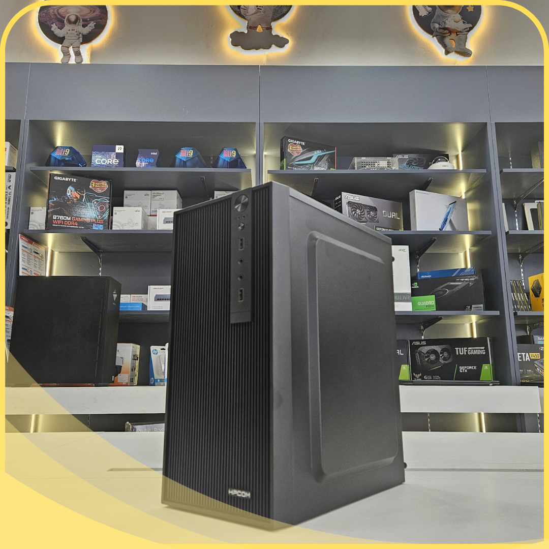 Máy tính bàn HPCOM/Intel i7-12700/Main B760M/Ram 32Gb/SSD 1024Gb/Psu 750w/Key/Mouse/Màn hình 27inch - Hình ảnh 3