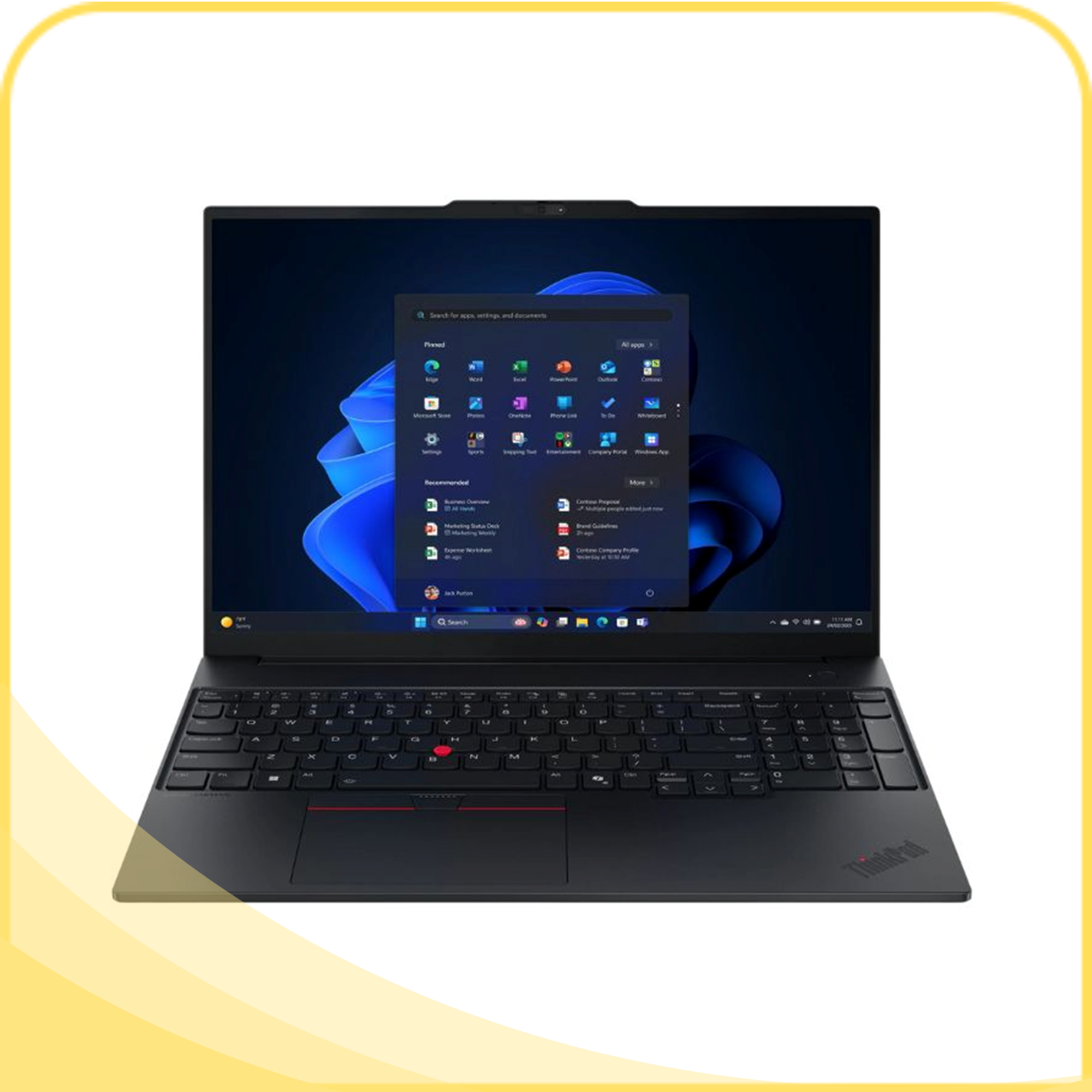 Laptop Lenovo ThinkPad E16 Gen 3 ( 21SR002GVA ) | Intel Core Ultra U5-225H | Ram 16GB | 512GB SSD | Intel Arc Graphics | 16 Inch WUXGA | 3 Cell 48W | No Os | 2Yrs